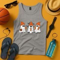 Halloween Coffee Lover Ghost Tank Top thumb 4