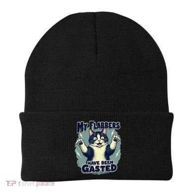 Humor Cat My Flabbers Have Been Gasted Beanie