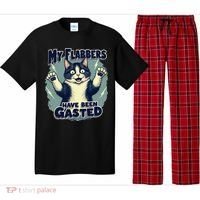 Humor Cat My Flabbers Have Been Gasted Pajama Set thumb 0