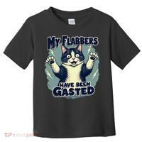 Humor Cat My Flabbers Have Been Gasted Toddler T-Shirt thumb 0