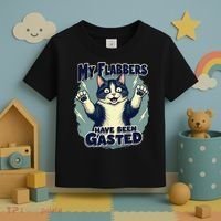 Humor Cat My Flabbers Have Been Gasted Toddler T-Shirt thumb 3
