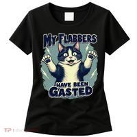 Humor Cat My Flabbers Have Been Gasted Women's T-Shirt thumb 0