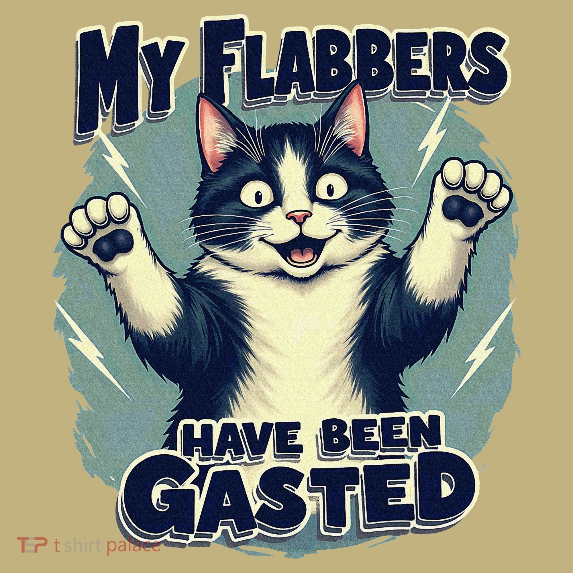 Humor Cat My Flabbers Have Been Gasted Polo