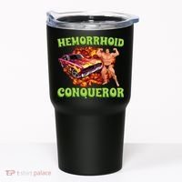 Hemorrhoid Conqueror Meme Weird Offensive Cringe Joke Tumbler thumb 0