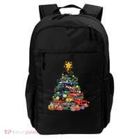 Hotrods Classic Muscle Car Christmas Tree Backpack thumb 0