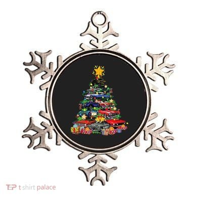 Hotrods Classic Muscle Car Christmas Tree Ornament