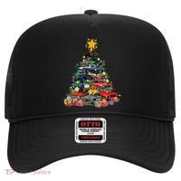 Hotrods Classic Muscle Car Christmas Tree Hat thumb 0