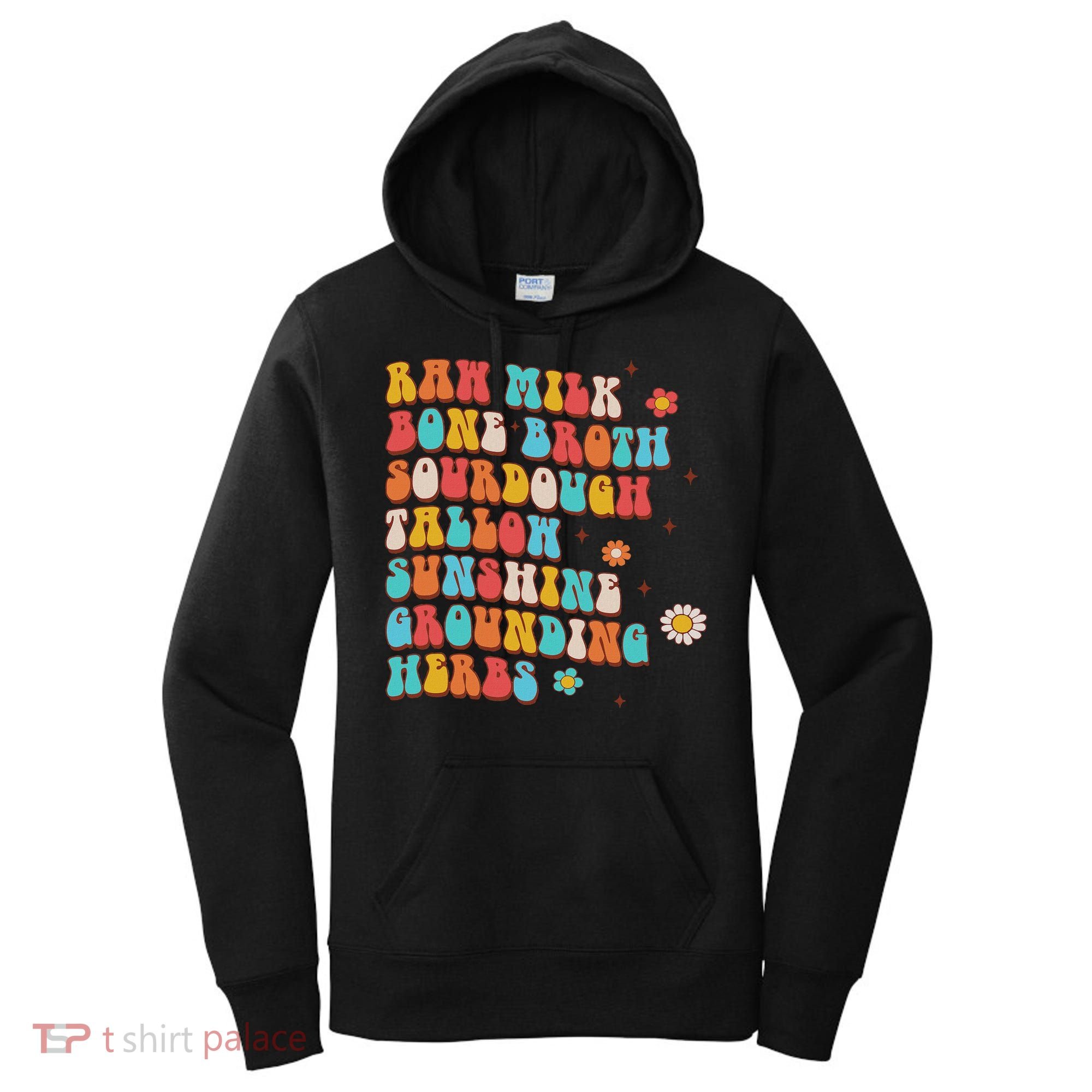 Homestead Crunchy Mom Raw Milk Homestead Holistic Mama Women's Hoodie
