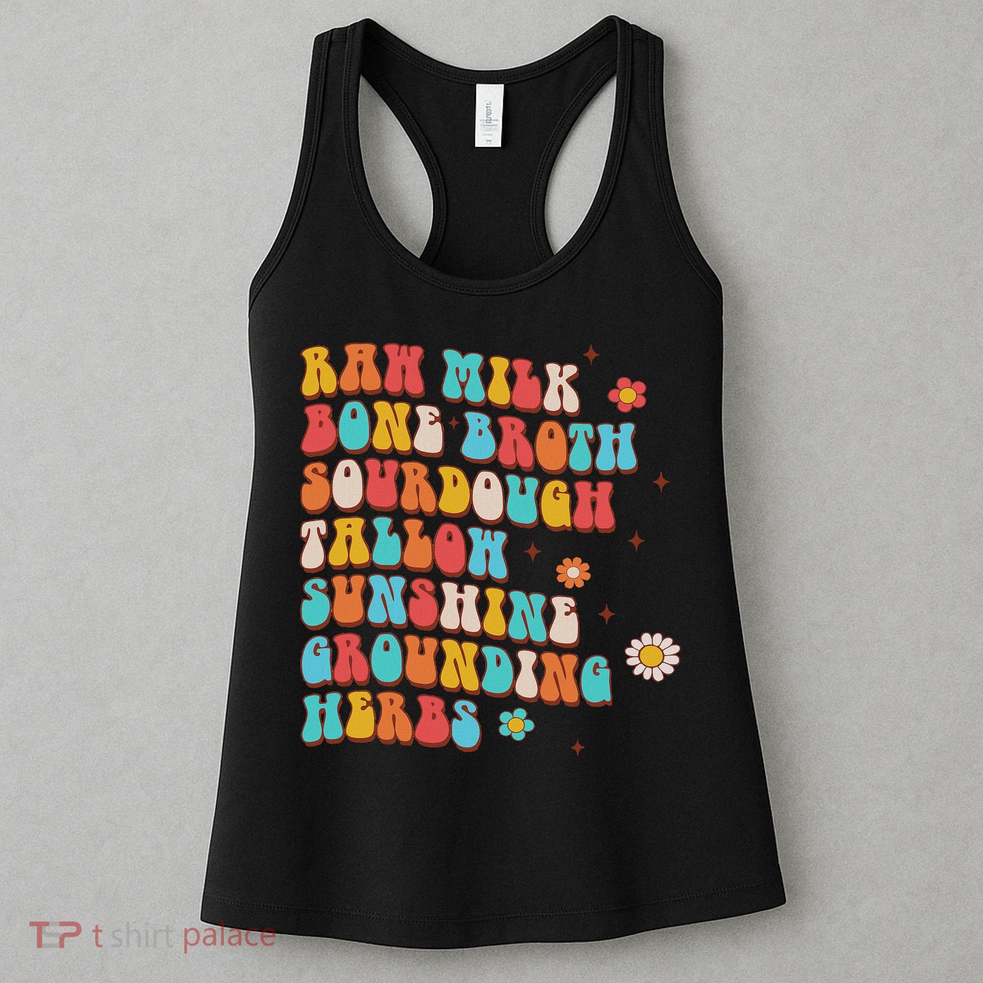 Homestead Crunchy Mom Raw Milk Homestead Holistic Mama Women's Tank Top