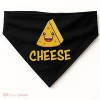 Ham & Cheese Matching Couple Halloween Best Friends USA-Made Doggie Bandana thumb 0