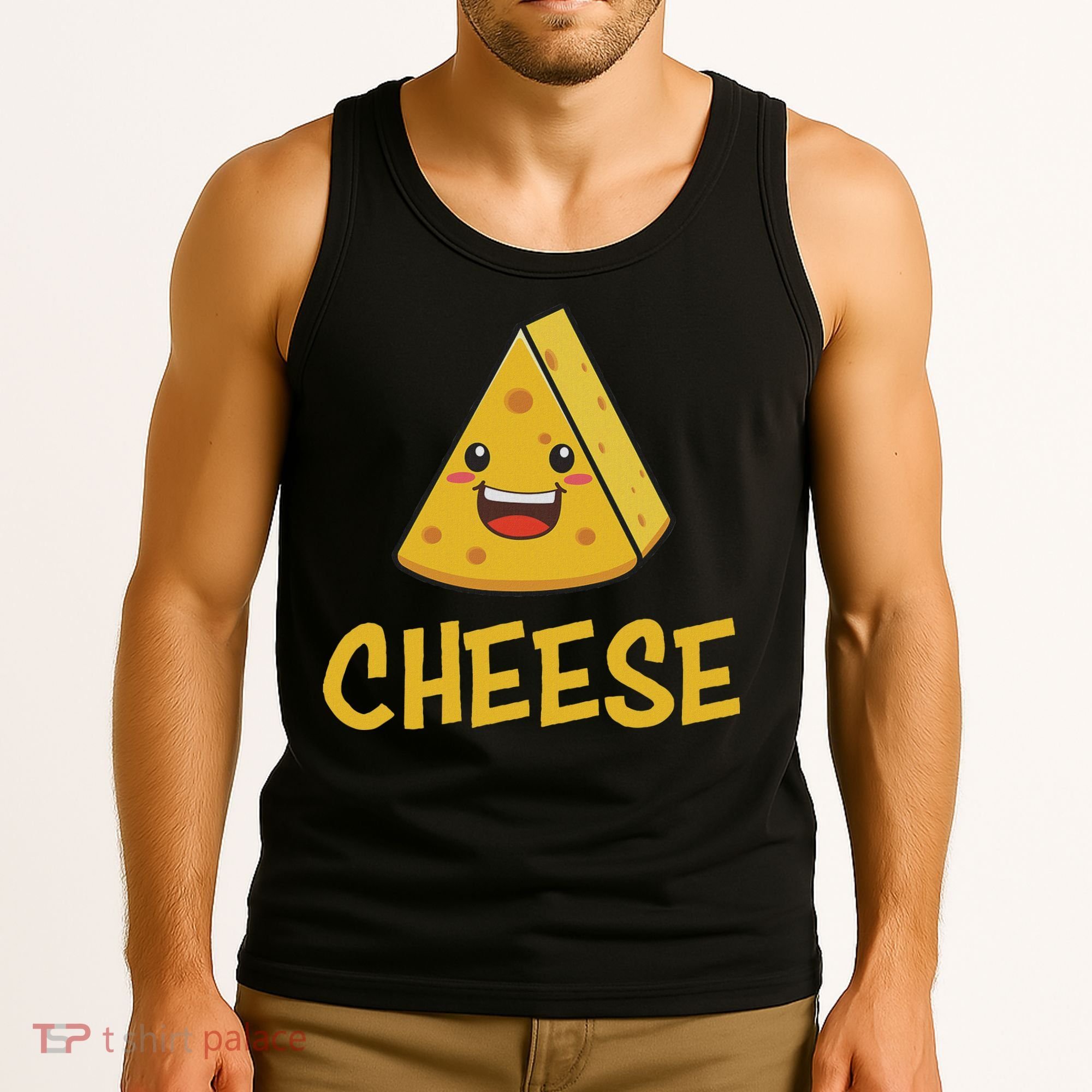 Ham & Cheese Matching Couple Halloween Best Friends Tank Top