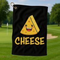 Ham & Cheese Matching Couple Halloween Best Friends Golf Towel thumb 1