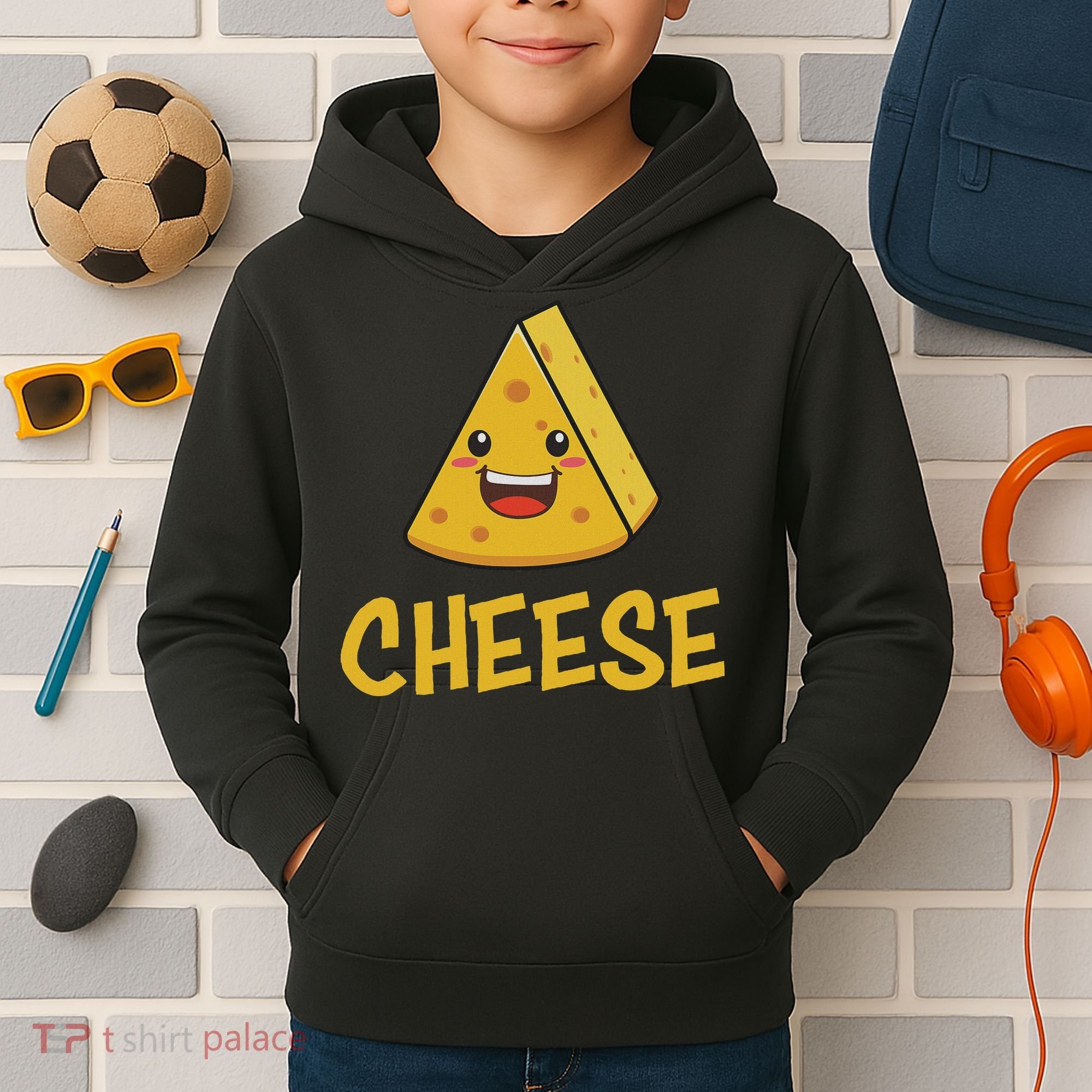 Ham & Cheese Matching Couple Halloween Best Friends Kids Hoodie