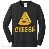 Ham & Cheese Matching Couple Halloween Best Friends Kids Long Sleeve Shirt thumb 0