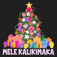 Hawaiian Christmas Mele Kalikimaka Tropical Flower Tree Tumbler thumb 3