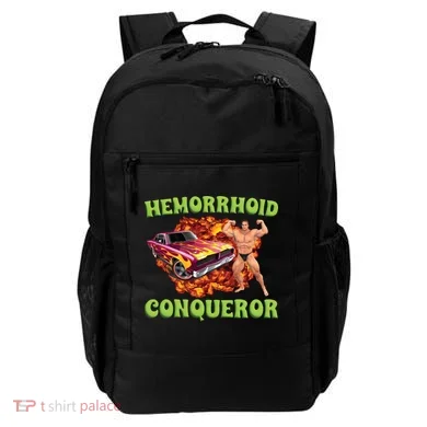 Hemorrhoid Conqueror Meme Backpack