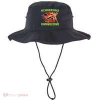 Hemorrhoid Conqueror Meme Bucket Hat thumb 0