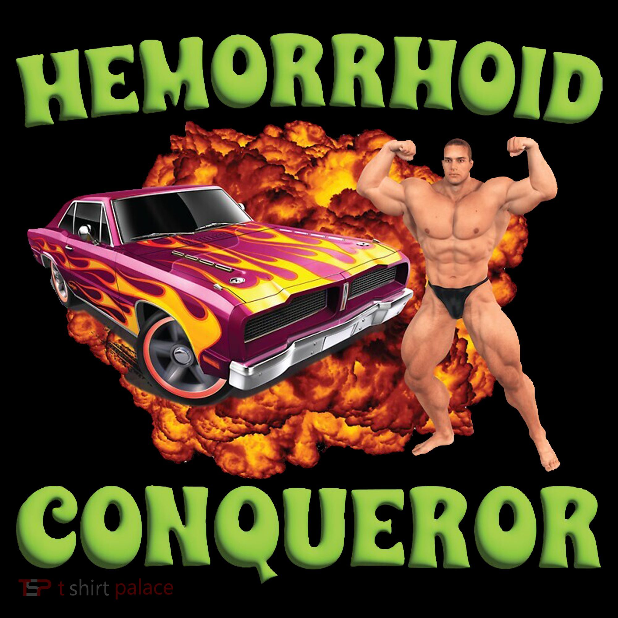 Hemorrhoid Conqueror Meme Pajama Set