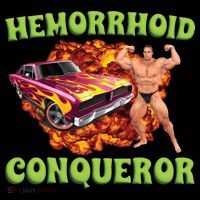 Hemorrhoid Conqueror Meme Women's Hoodie thumb 2