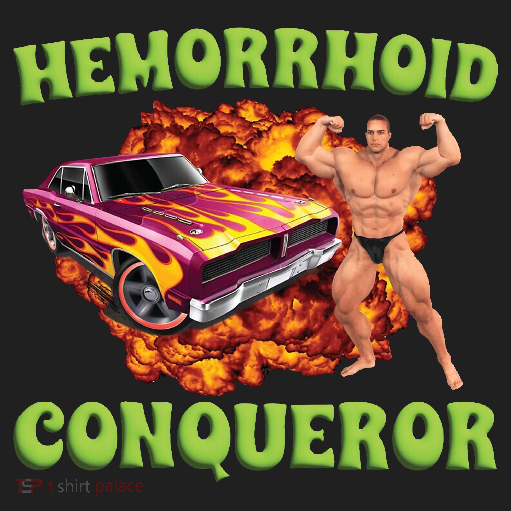 Hemorrhoid Conqueror Meme Tumbler