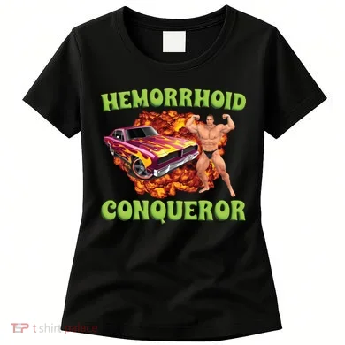 Hemorrhoid Conqueror Meme Women's T-Shirt