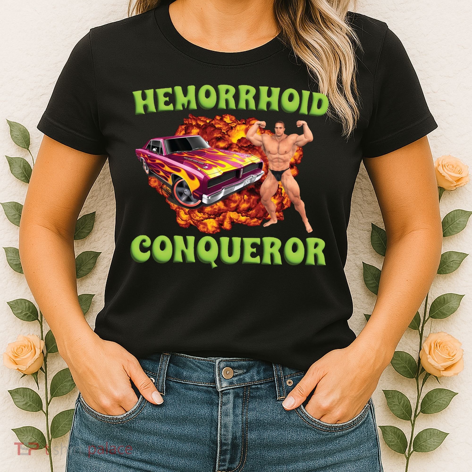 Hemorrhoid Conqueror Meme Women's T-Shirt
