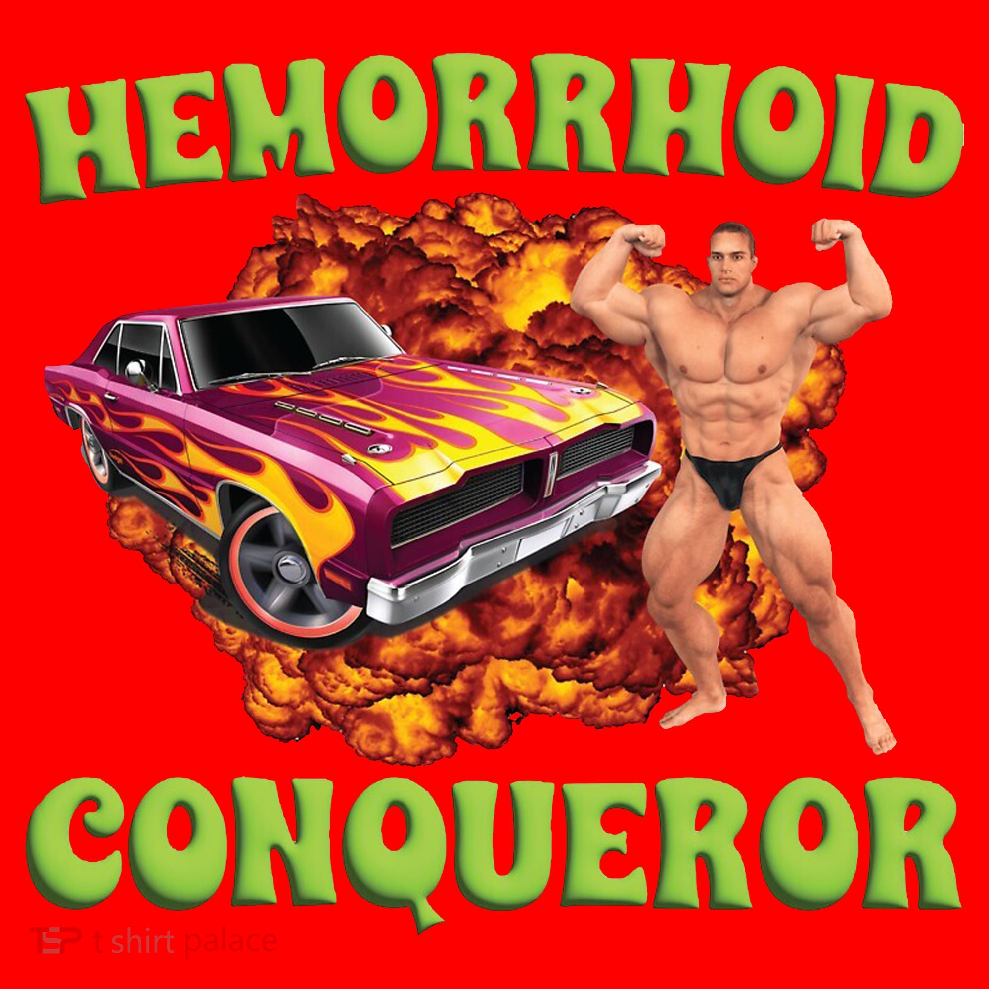 Hemorrhoid Conqueror Meme Santa Hat