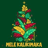 Hawaiian Christmas Mele Kalikimaka Tropical Leaves Tree T-Shirt thumb 7