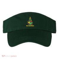 Hawaiian Christmas Mele Kalikimaka Tropical Leaves Tree Visor thumb 0