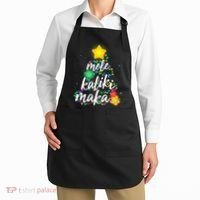 Hawaiian Christmas Mele Kaliki Maka Hibiscus Tree Apron thumb 2