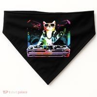 HOUSE CAT New DJ Cat Kitty USA-Made Doggie Bandana thumb 0