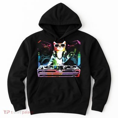 HOUSE CAT New DJ Cat Kitty Hoodie