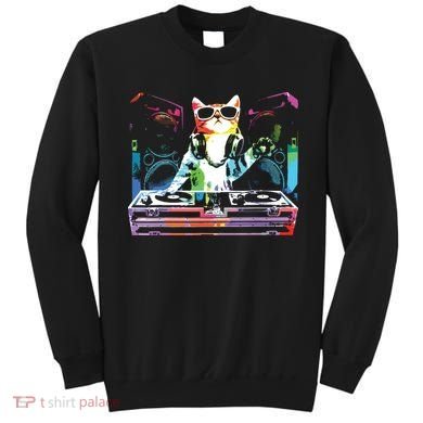 HOUSE CAT New DJ Cat Kitty Sweatshirt