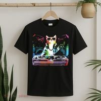 HOUSE CAT New DJ Cat Kitty T-Shirt thumb 2