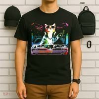 HOUSE CAT New DJ Cat Kitty T-Shirt thumb 6