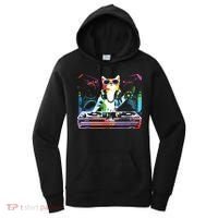 HOUSE CAT New DJ Cat Kitty Women's Hoodie thumb 0