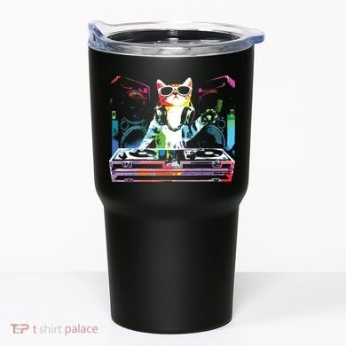 HOUSE CAT New DJ Cat Kitty Tumbler