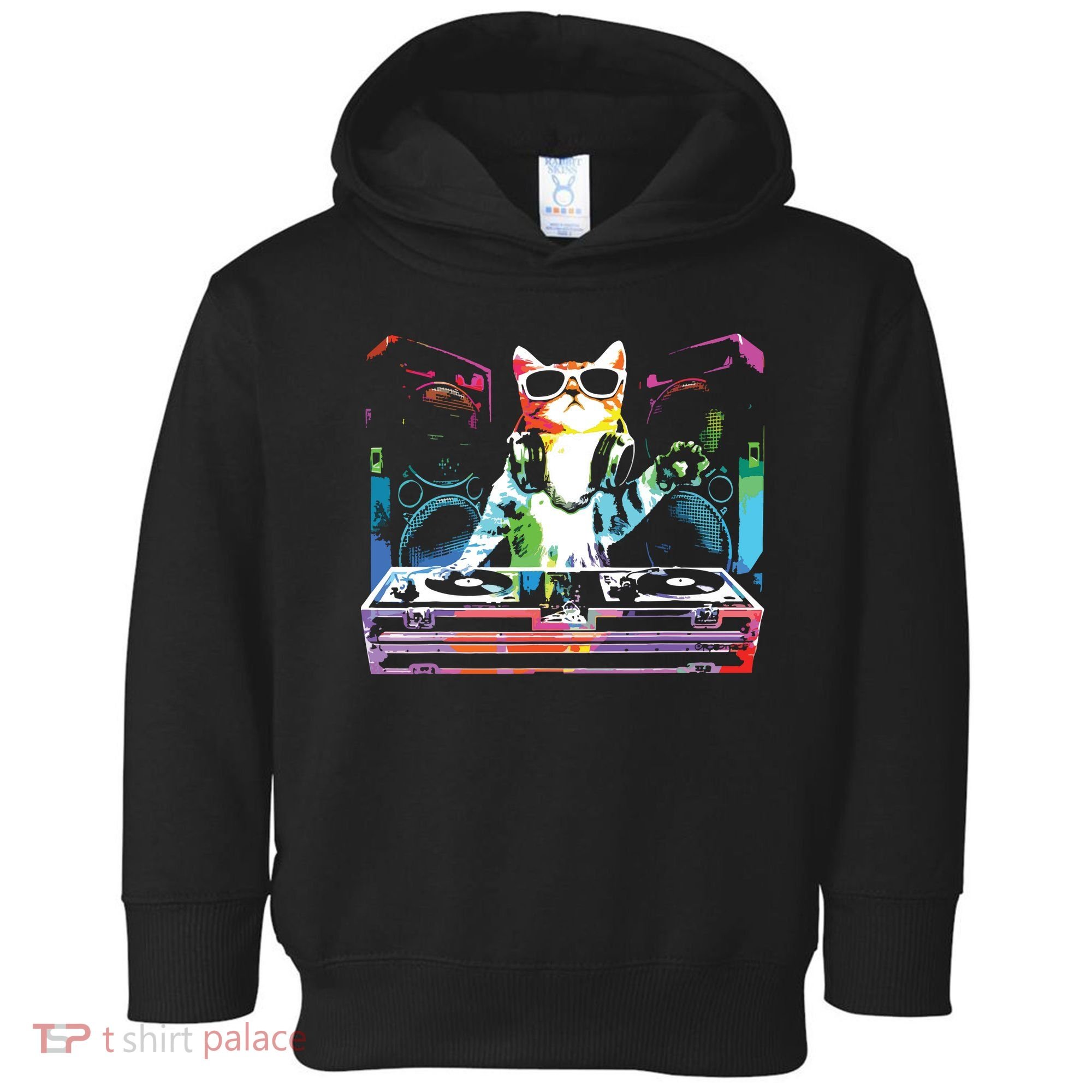 HOUSE CAT New DJ Cat Kitty Toddler Hoodie