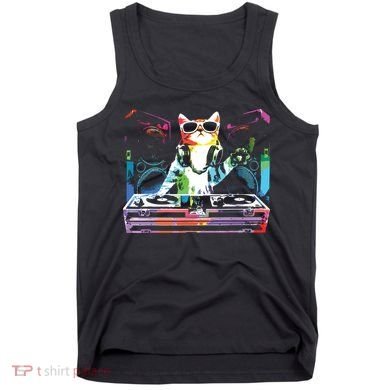HOUSE CAT New DJ Cat Kitty Tank Top