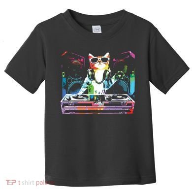 HOUSE CAT New DJ Cat Kitty Toddler T-Shirt