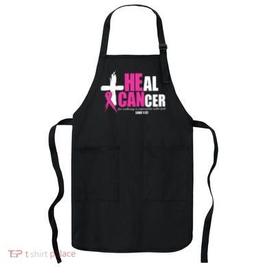 Heal Cancer Nothing Is Impossible With God Breast Apron