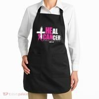 Heal Cancer Nothing Is Impossible With God Breast Apron thumb 2