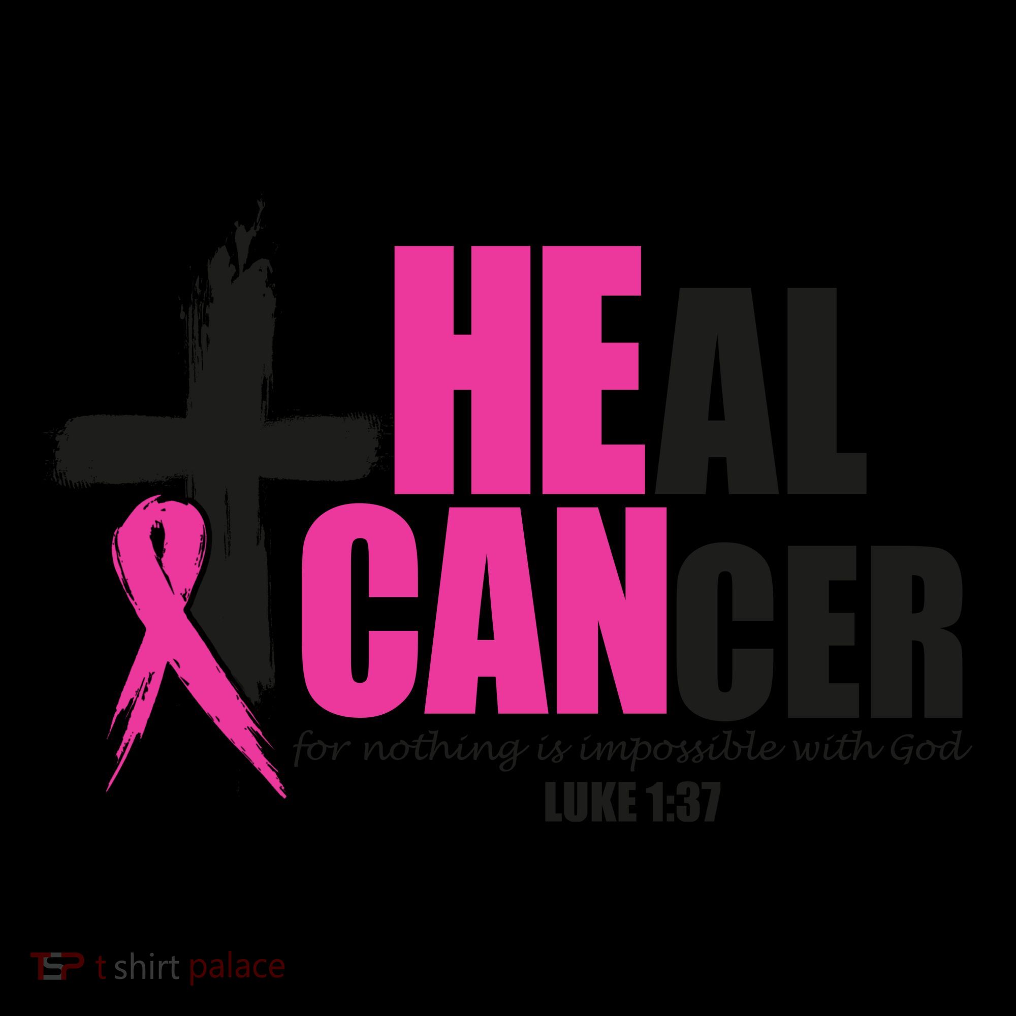 Heal Cancer Nothing Is Impossible With God Breast Coffee Mug
