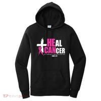 Heal Cancer Nothing Is Impossible With God Breast Women's Hoodie thumb 0