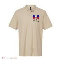 Haitian Coquette Nurse Stethoscope Bow Haiti Haitian Nurse Polo thumb 0