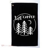 Happy Camper Nature Golf Towel thumb 0