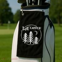 Happy Camper Nature Golf Towel thumb 2