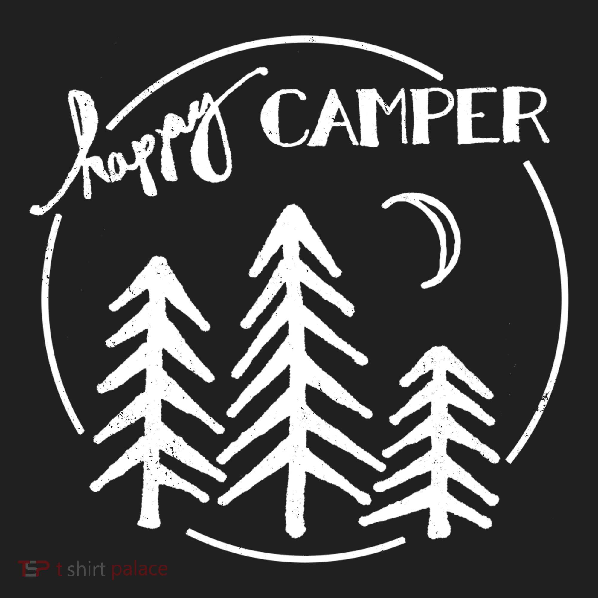 Happy Camper Nature Golf Towel