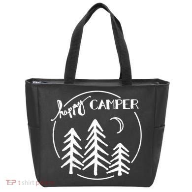 Happy Camper Nature Tote Bag