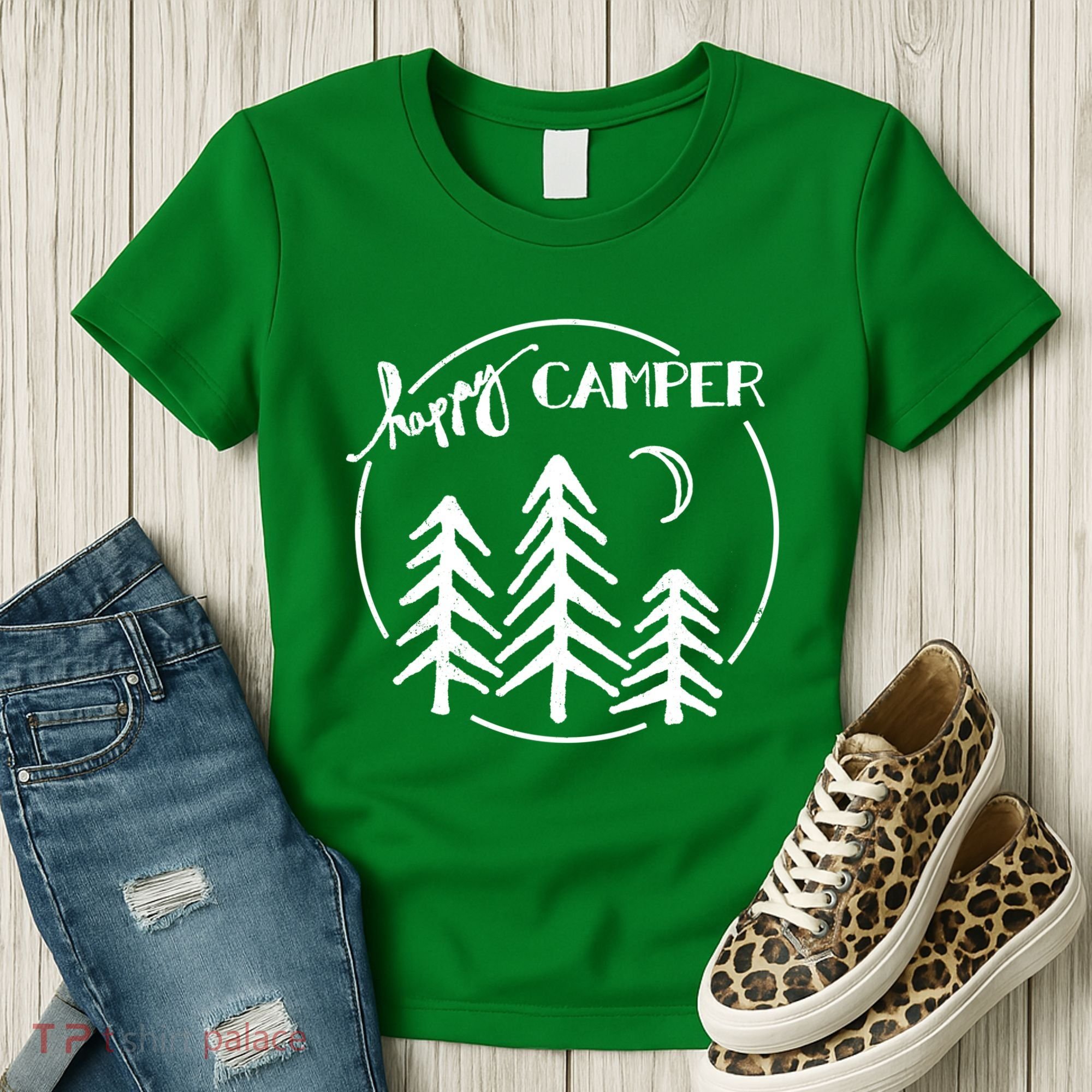Happy Camper Nature Women's T-Shirt